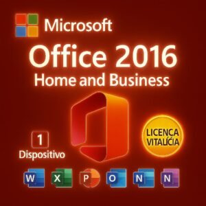 Office 2016 Home And Business - Licença Digital - ESD