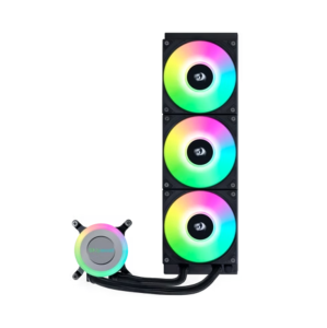 WATER COOLER 360MM LIAN LI GA II LITE REDRAGON EDITION, RGB, BLACK - GA2L36RB-RD - Imagem 2